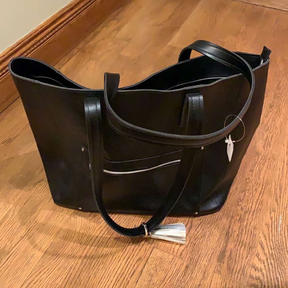 Black Vinyl Bag